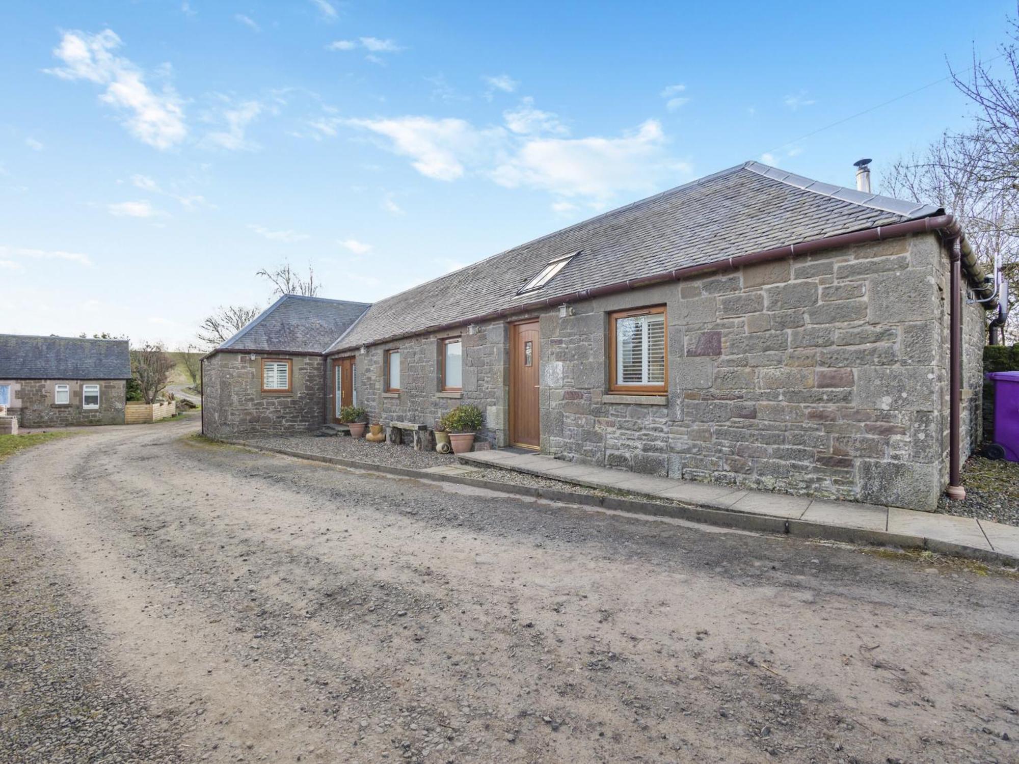Appletree Cottage Kirkton of Tealing Exteriér fotografie